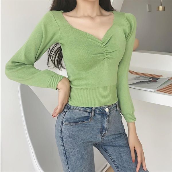 womail slim high elastic women sweater bottoming retro v neck sweater casual solid pretty fashion womens, White;black
womail slim high elastic women sweater bottoming retro v neck sweater casual solid pretty fashion womens, White;black