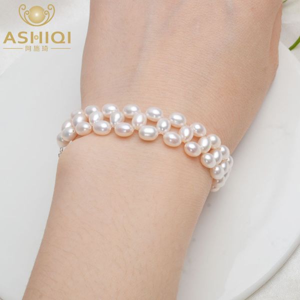 ashiqi genuine natural freshwater pearl bracelet 925 sterling silver clasp 4.5-5mm pearl handmade weaving for women 1028, Black
ashiqi genuine natural freshwater pearl bracelet 925 sterling silver clasp 4.5-5mm pearl handmade weaving for women 1028, Black