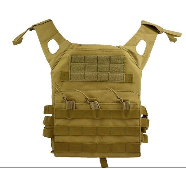 Men's Tactical Vest Paintball Camo Molle Hunting Vest Assault Shooting Hunting Board Carrier With Holster