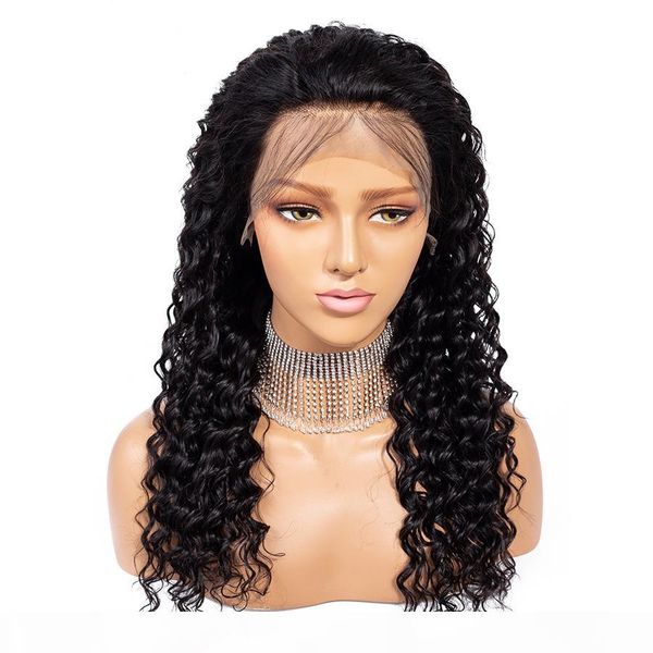 new fashion 360 lace frontal wig 150% density deep wave 100% human hair can be perm and dyed, Black;brown
new fashion 360 lace frontal wig 150% density deep wave 100% human hair can be perm and dyed, Black;brown