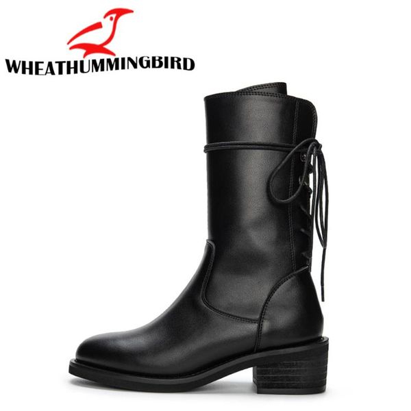 classic women genuine leather mid-calf boots thick flat womens casual shoes high-boots flats canvas b22-81, Black
classic women genuine leather mid-calf boots thick flat womens casual shoes high-boots flats canvas b22-81, Black