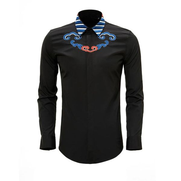 men's casual shirts fashion men long sleeves embroidered fengqing moire and shaping trends cotton plus size -3xl 4xl, White;black
men's casual shirts fashion men long sleeves embroidered fengqing moire and shaping trends cotton plus size -3xl 4xl, White;black