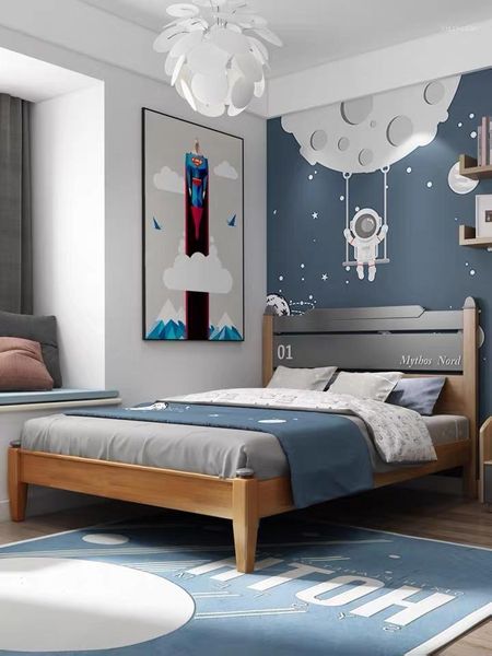 baby cribs children's wooden bed 1.35 meters modern simple combination single bedroom suite solid wood furniture1
baby cribs children's wooden bed 1.35 meters modern simple combination single bedroom suite solid wood furniture1
