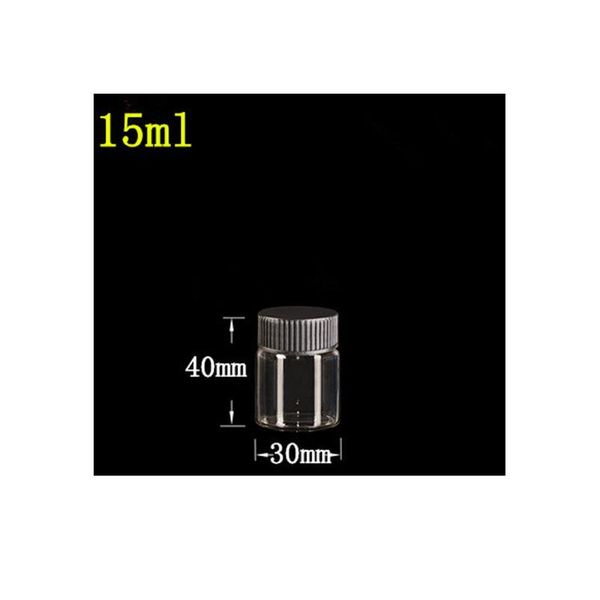 30*40*21mm 15ml glass bottles with plastic screw cap transparent empty glass gift bottles jars black lid 24pcs/lot jllxqa
30*40*21mm 15ml glass bottles with plastic screw cap transparent empty glass gift bottles jars black lid 24pcs/lot jllxqa