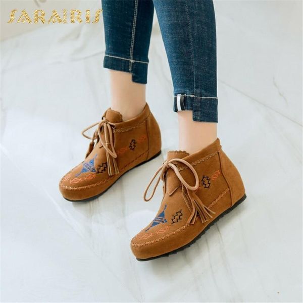 sarairis fashion new big size 44 comfortable boots women shoes lace up increasing heels spring autumn shoes ladies boots, Black
sarairis fashion new big size 44 comfortable boots women shoes lace up increasing heels spring autumn shoes ladies boots, Black
