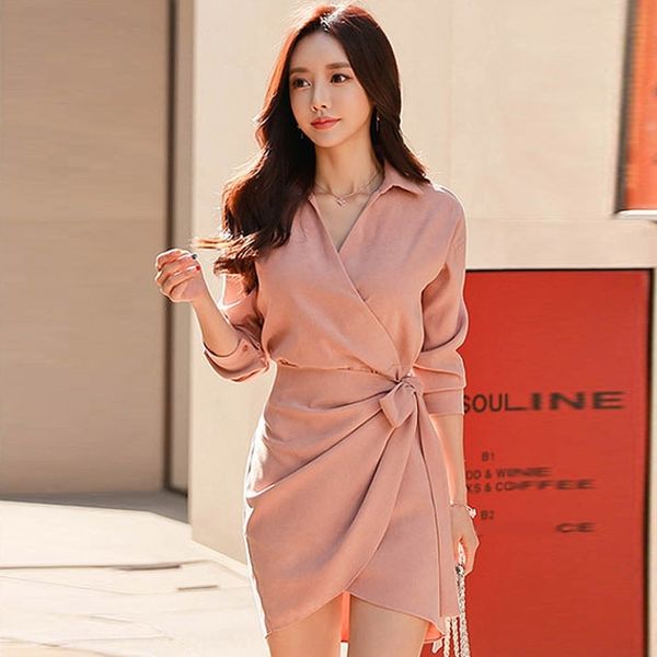 2020 korean new temperament women's dressshirt dress slim thin shirt dress fashion capable professional skirt f5onu, Black;gray
2020 korean new temperament women's dressshirt dress slim thin shirt dress fashion capable professional skirt f5onu, Black;gray