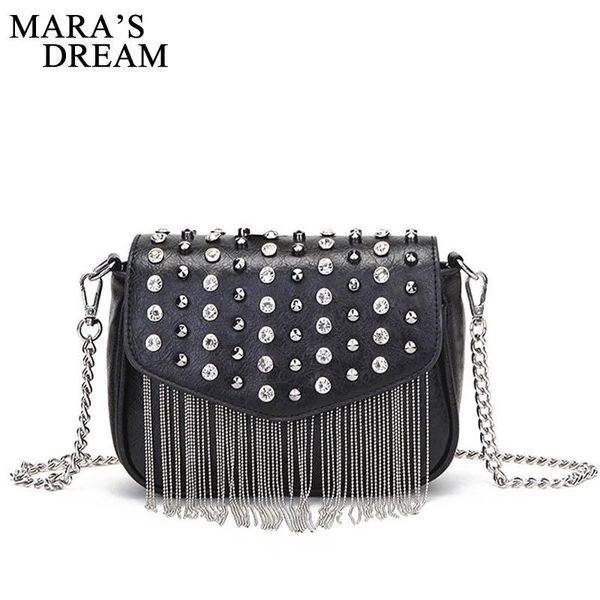 mara's dream new vintage soft pu leather handle bags rivet tassel chain solid color women bags ladies' shoulder flap bag sac
mara's dream new vintage soft pu leather handle bags rivet tassel chain solid color women bags ladies' shoulder flap bag sac