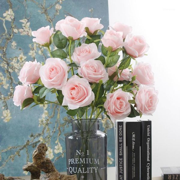 3heads french rose branch artificial flowers valentine flore for home table decor diy wedding decoration mariage floral wreath1
3heads french rose branch artificial flowers valentine flore for home table decor diy wedding decoration mariage floral wreath1