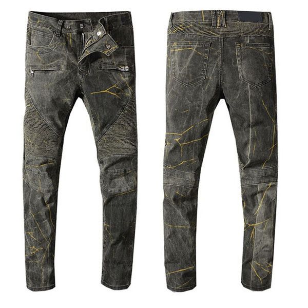 2021 mens jeans denim ripped jeans for men skinny broken italy style hole bike motorcycle rock new arrivals hip hop ripped jeans, Blue
2021 mens jeans denim ripped jeans for men skinny broken italy style hole bike motorcycle rock new arrivals hip hop ripped jeans, Blue