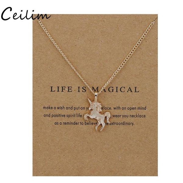 new golden silver horse pendant necklace alloy chain pendant chocker necklace with card wholesale jewelry gift for women life is jwqow
new golden silver horse pendant necklace alloy chain pendant chocker necklace with card wholesale jewelry gift for women life is jwqow
