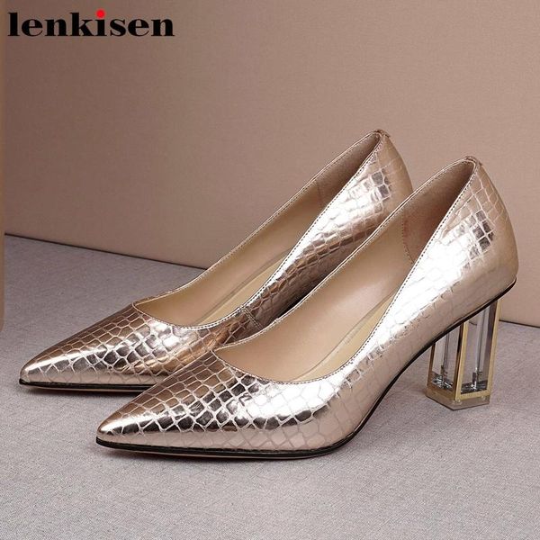 lenkisen elegant beauty lady genuine leather shoes classic pointed toe crystal high heels shallow slip on new women pumps l06, Black
lenkisen elegant beauty lady genuine leather shoes classic pointed toe crystal high heels shallow slip on new women pumps l06, Black
