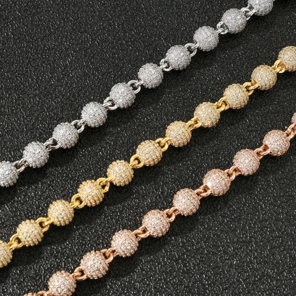 chains 8mm bling iced out round + cz stones cubic zirconia ball necklaces for men women chokers hip hop jewelry gifts, Silver
chains 8mm bling iced out round + cz stones cubic zirconia ball necklaces for men women chokers hip hop jewelry gifts, Silver