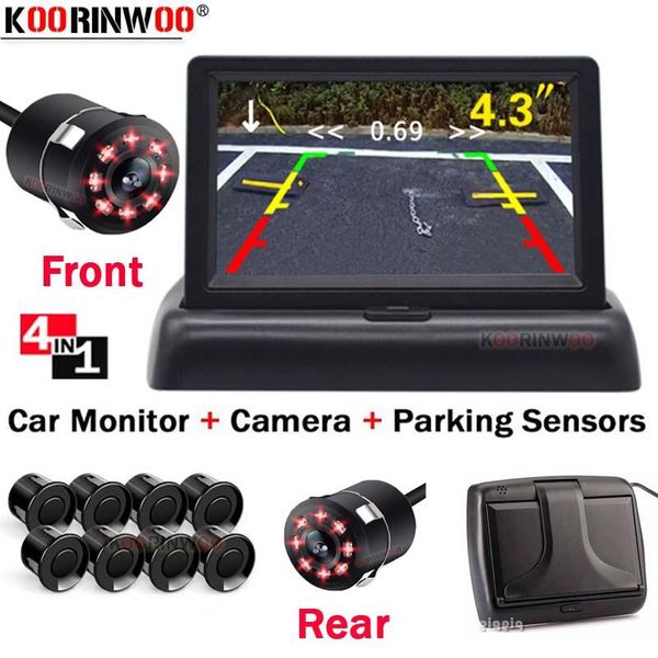 koorinwoo car video parking 8 sensors car reverse backup rear buzzer radar monitor system, support display image and sound alert
koorinwoo car video parking 8 sensors car reverse backup rear buzzer radar monitor system, support display image and sound alert