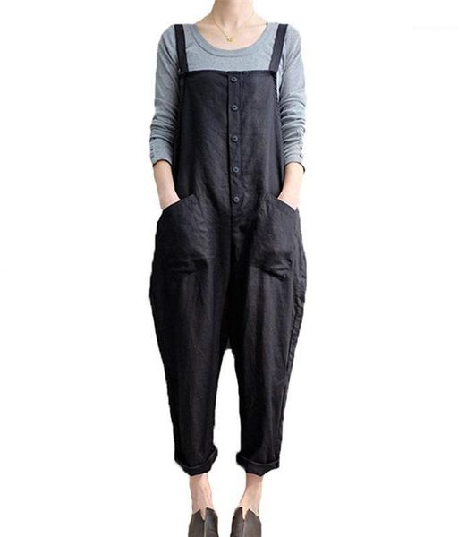 women's jumpsuits & rompers arrival summer women casual loose bodysuits cotton linen pocket jumpsuit strap long trousers overalls stree, Black;white
women's jumpsuits & rompers arrival summer women casual loose bodysuits cotton linen pocket jumpsuit strap long trousers overalls stree, Black;white