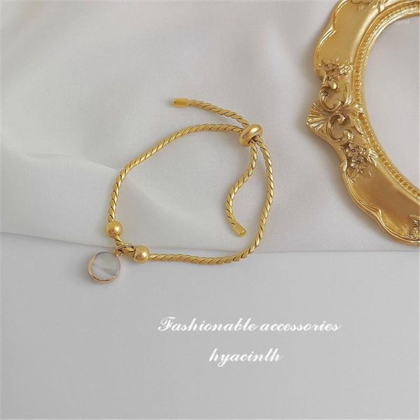 charm bracelets 2021 korean fashion elegant shell hand accessories delicate retro style matte adjustable female bracelet1, Golden;silver 
charm bracelets 2021 korean fashion elegant shell hand accessories delicate retro style matte adjustable female bracelet1, Golden;silver