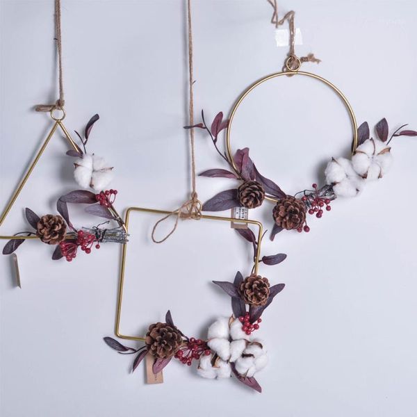 decorative flowers & wreaths 1pcs creative wall hangings home rope ornaments artificial flower decoration wrought iron pendant klm6561
decorative flowers & wreaths 1pcs creative wall hangings home rope ornaments artificial flower decoration wrought iron pendant klm6561
