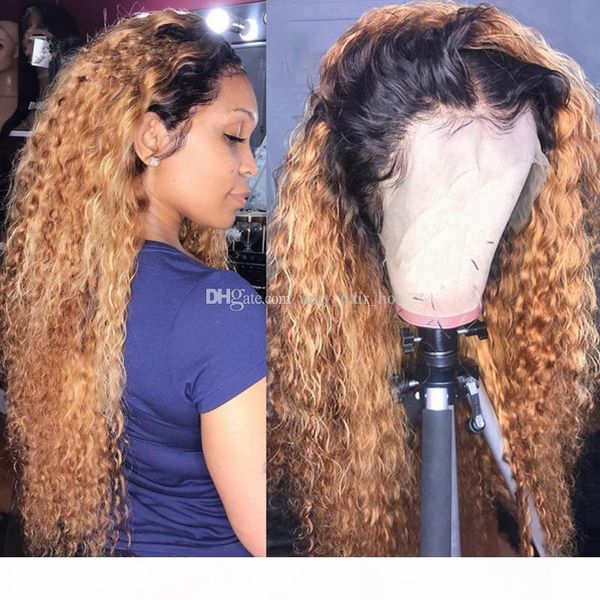ombre honey blonde lace front wigs curly wig human hair remy brazilian human hair wigs for women lace part wig 180 density, Black;brown 
ombre honey blonde lace front wigs curly wig human hair remy brazilian human hair wigs for women lace part wig 180 density, Black;brown
