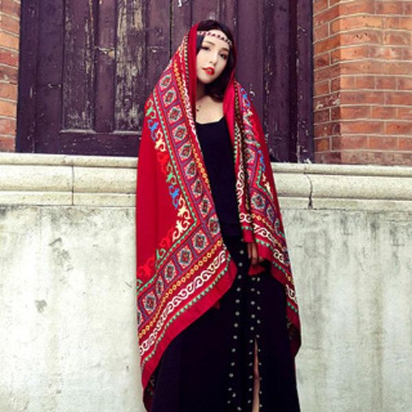 national wind beach towel female sunscreen shawl cotton and linen long section outside scarf scarf seaside travel wild scarf wmtfsu, Blue;gray
national wind beach towel female sunscreen shawl cotton and linen long section outside scarf scarf seaside travel wild scarf wmtfsu, Blue;gray