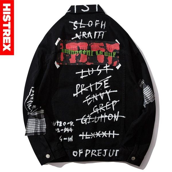 histrex dark style black denim jacket mens 2020 printed casual spring autumn for male outwear winter brand jeans jacket 9m6m8#, Black;brown
histrex dark style black denim jacket mens 2020 printed casual spring autumn for male outwear winter brand jeans jacket 9m6m8#, Black;brown