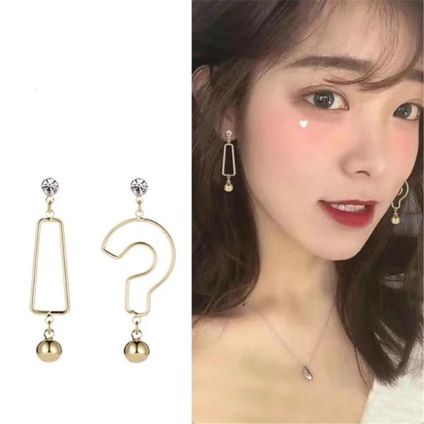 dangle & chandelier asymmetric korean design long earrings exclamation question mark punctuation irregular party jewelry european, Silver
dangle & chandelier asymmetric korean design long earrings exclamation question mark punctuation irregular party jewelry european, Silver