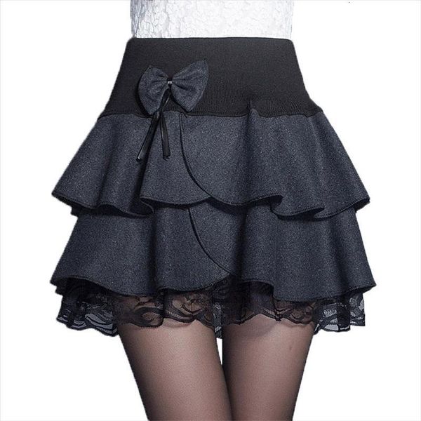 autumn winter mini skirt women new elastic high waist bow woolen skirts female a-line pleated skirt lace ruffle cake skirtab006, Black
autumn winter mini skirt women new elastic high waist bow woolen skirts female a-line pleated skirt lace ruffle cake skirtab006, Black