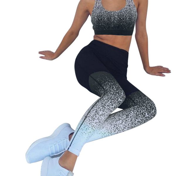 2020 sports suit tracksuit women gradient fitness yoga set gym jogging sportswear running leggings fitness suit mujer c0122, Black;white
2020 sports suit tracksuit women gradient fitness yoga set gym jogging sportswear running leggings fitness suit mujer c0122, Black;white
