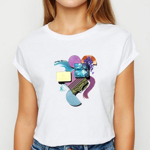 summer t-shirt for 2021 makeup printing harajuku aesthetic versatile loose casual pop t shirt clothes woman korean tshirt, White
summer t-shirt for 2021 makeup printing harajuku aesthetic versatile loose casual pop t shirt clothes woman korean tshirt, White