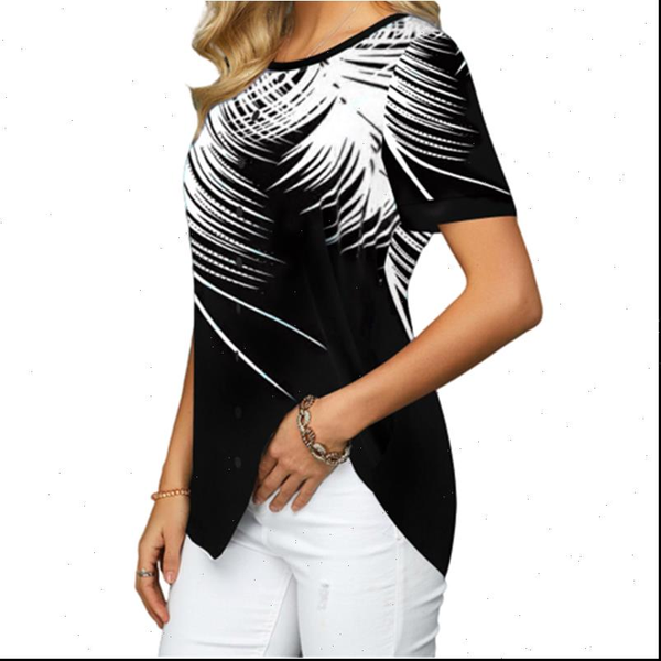 black white print t shirt women plus size short sleeve t shirts leaves printing shirt tshirts s 5xl womens clothings
black white print t shirt women plus size short sleeve t shirts leaves printing shirt tshirts s 5xl womens clothings