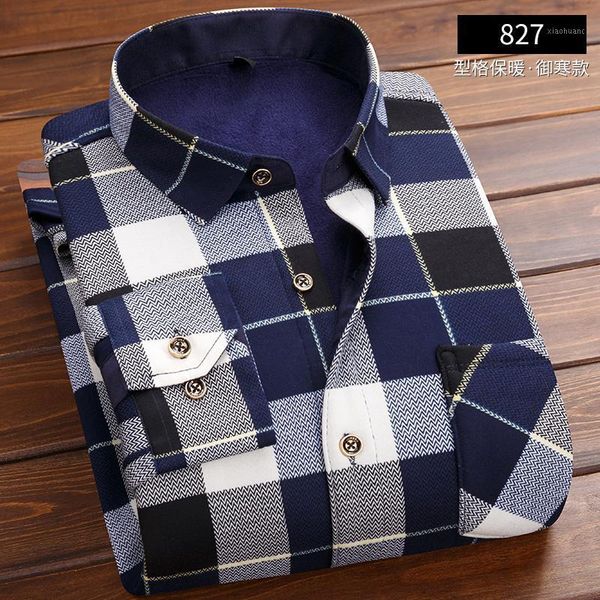 2019 new men's long sleeve plaid warm shirt thick fleece lining shirt fashion soft casual flannel plus size l-4xl1, White;black
2019 new men's long sleeve plaid warm shirt thick fleece lining shirt fashion soft casual flannel plus size l-4xl1, White;black