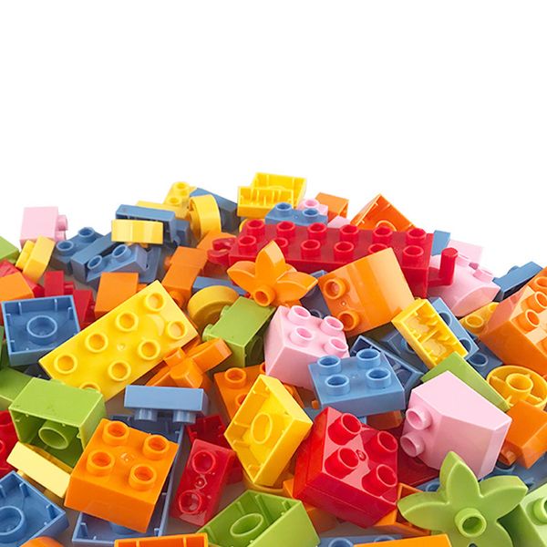 building blocks 61-366 pcs duploes series diy big bricks assembly large particles bulk block educational toys kids gift 1008
building blocks 61-366 pcs duploes series diy big bricks assembly large particles bulk block educational toys kids gift 1008