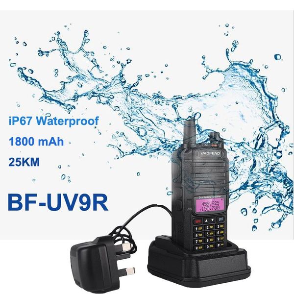 walkie talkie baofeng ip67 waterproof uv-9r two way cb radio uv9r 128ch 5w vhf uhf 136-174mhz & 400-520mhz
walkie talkie baofeng ip67 waterproof uv-9r two way cb radio uv9r 128ch 5w vhf uhf 136-174mhz & 400-520mhz