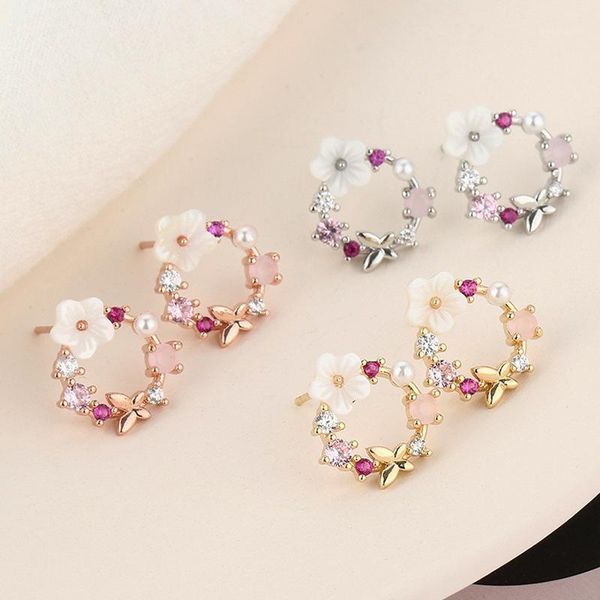 korean new colorful rhinestone pearl drop earrings for women charm butterfly flowers shell drop earring jewelry gift brincos1, Silver
korean new colorful rhinestone pearl drop earrings for women charm butterfly flowers shell drop earring jewelry gift brincos1, Silver