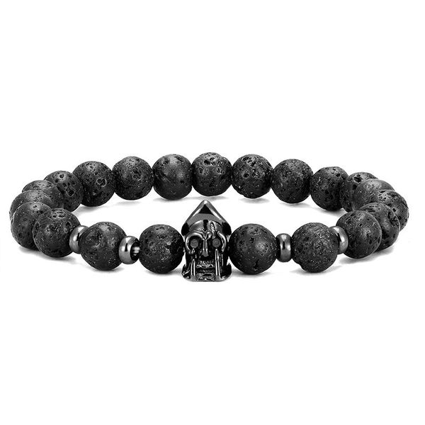 beaded, strands luxury fashion personality roman warrior helmet ladies and men's bracelets beautiful stretch bracelet jewelry classic, Black
beaded, strands luxury fashion personality roman warrior helmet ladies and men's bracelets beautiful stretch bracelet jewelry classic, Black