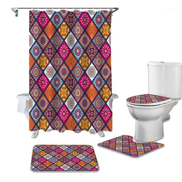mandala morocco shower curtain sets non-slip rugs toilet lid cover and bath mat waterproof bathroom curtains1
mandala morocco shower curtain sets non-slip rugs toilet lid cover and bath mat waterproof bathroom curtains1