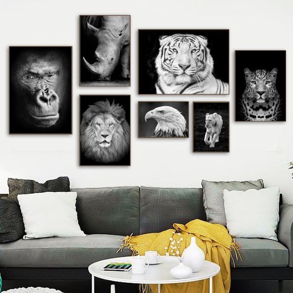 paintings lion leopard tiger gorilla eagle wall art canvas painting nordic posters and print animal pictures scandinavian home decor1
paintings lion leopard tiger gorilla eagle wall art canvas painting nordic posters and print animal pictures scandinavian home decor1