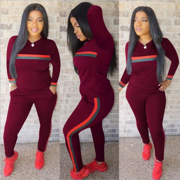 stripe tracksuits 2 set piece set woman sweatshirt long pants pockets club suits overalls outfit, White
stripe tracksuits 2 set piece set woman sweatshirt long pants pockets club suits overalls outfit, White