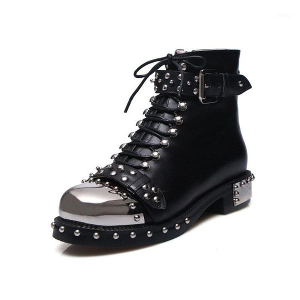 boots cuddlyiipanda autumn luxury design punk style metal rivets women motorcycle square toe locomotive large size 35-431, Black
boots cuddlyiipanda autumn luxury design punk style metal rivets women motorcycle square toe locomotive large size 35-431, Black