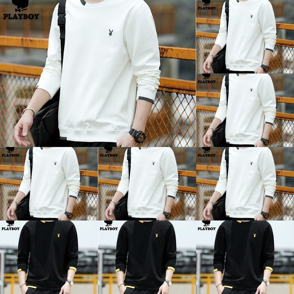 playboy sweater men's autumn 2020 new pullover pullovert-shirt pullovertrend pullover clothes spring and autumn round neck long sleeve, Black
playboy sweater men's autumn 2020 new pullover pullovert-shirt pullovertrend pullover clothes spring and autumn round neck long sleeve, Black