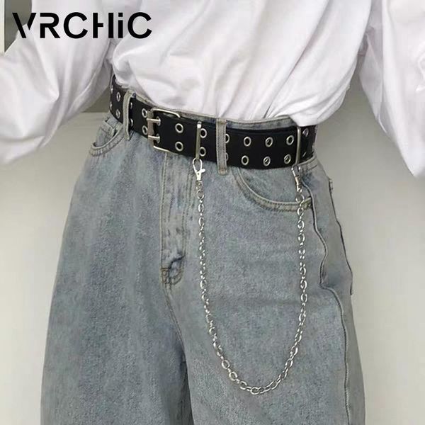 belts vrchic fashion women punk chain belt adjustable waistband pin buckle jeans decorative female 2021 ceinture, Black;brown
belts vrchic fashion women punk chain belt adjustable waistband pin buckle jeans decorative female 2021 ceinture, Black;brown