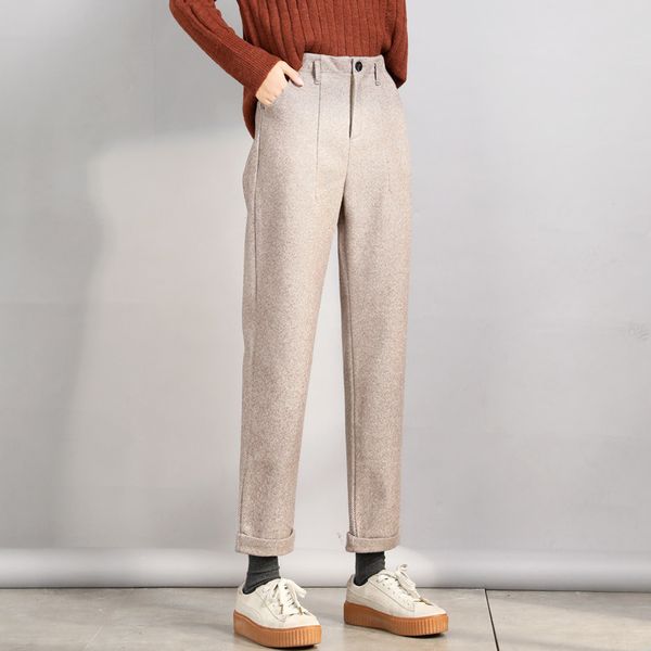 wqjgr fashion pants women autumn and winter trousers women nine part haren pants 201113, Black;white
wqjgr fashion pants women autumn and winter trousers women nine part haren pants 201113, Black;white