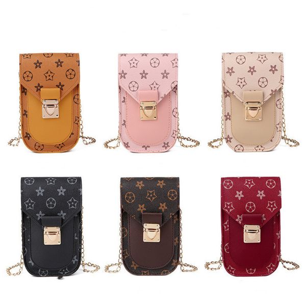 2022 retro vintage printed clip chain bag purses mini corssbody messenger bags pu leather mobile phone lipstick cosmetic pouch shoulder pack, Black
2022 retro vintage printed clip chain bag purses mini corssbody messenger bags pu leather mobile phone lipstick cosmetic pouch shoulder pack, Black