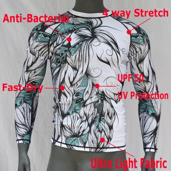 sublimated printed swimming rash guard swim shirt men long sleeve upf50 rashguards swimsuit diving suit surfing
sublimated printed swimming rash guard swim shirt men long sleeve upf50 rashguards swimsuit diving suit surfing