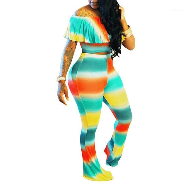 plus size 3xl summer two piece set women off shoulder crop long flare trouser vintage colorful printed 2 pieces outfit1, Gray
plus size 3xl summer two piece set women off shoulder crop long flare trouser vintage colorful printed 2 pieces outfit1, Gray