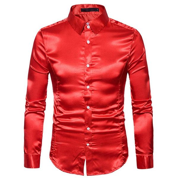 men's silk satin party shirts male slim fit long sleeve solid color shiny nightclub wedding shirt 10 colors s-2xl, White;black
men's silk satin party shirts male slim fit long sleeve solid color shiny nightclub wedding shirt 10 colors s-2xl, White;black
