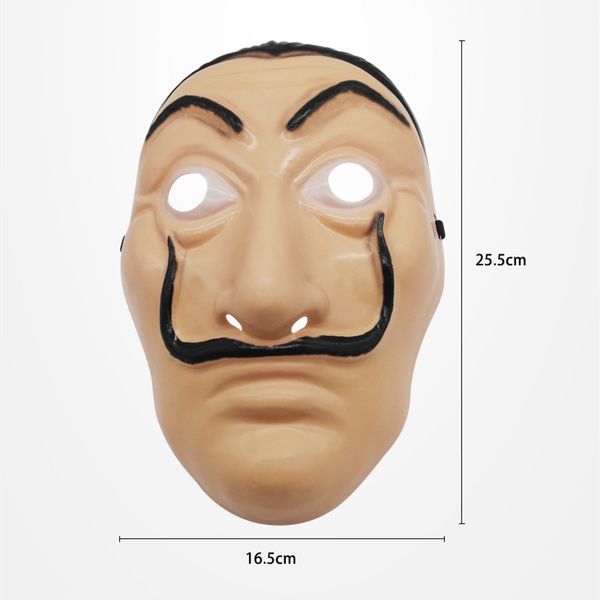 the paper 1pc of heist house money la casa de papel mask for men women salvador dali mask halloween carnival christmas dali mask
the paper 1pc of heist house money la casa de papel mask for men women salvador dali mask halloween carnival christmas dali mask