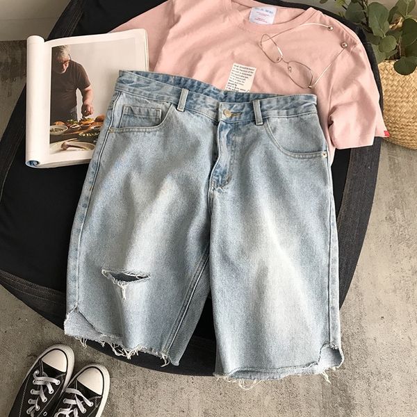 cyi05 summer thin jeans versatile and shorts perforated capris jeans jeans men's loose 5-point 7jypb men's jeansshorts brand ins p, Blue
cyi05 summer thin jeans versatile and shorts perforated capris jeans jeans men's loose 5-point 7jypb men's jeansshorts brand ins p, Blue
