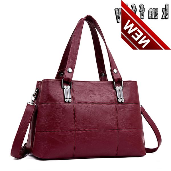 kmffly brand women leather hands women's shoulder s female messenger large capacity ladies casual tote bag black/red
kmffly brand women leather hands women's shoulder s female messenger large capacity ladies casual tote bag black/red