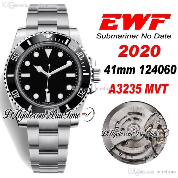 2020 ewf 41mm a3235 automatic mens watch black ceramics bezel black dial no date 904l steel bracelet version puretime ptrx ewd04, Slivery;brown
2020 ewf 41mm a3235 automatic mens watch black ceramics bezel black dial no date 904l steel bracelet version puretime ptrx ewd04, Slivery;brown