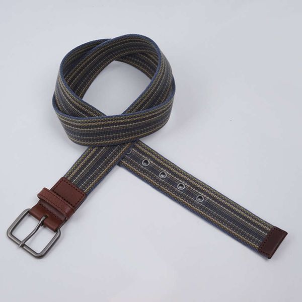 men's pure cotton canvas leisure blue stripe knitting belt pin buckle young students' pants, Black;brown
men's pure cotton canvas leisure blue stripe knitting belt pin buckle young students' pants, Black;brown