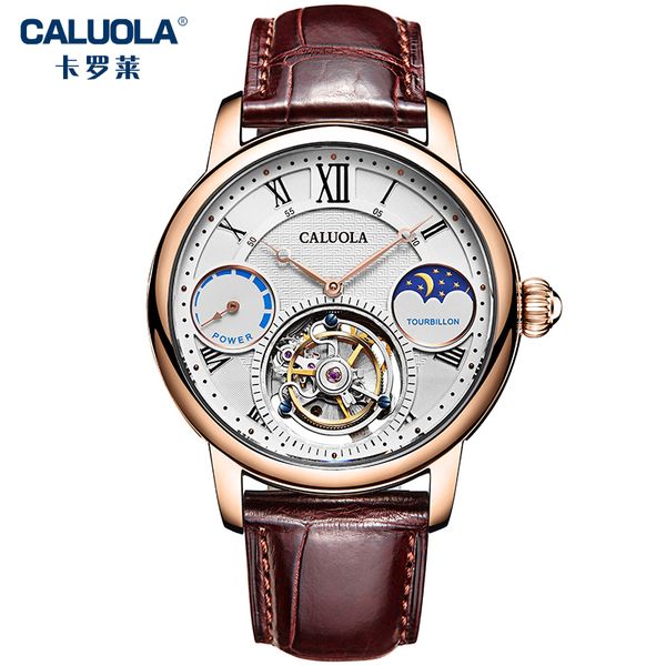 zhendian treasure caluola tourbillon mechanical mens watch belt mens watch famous brand authentic fashion business waterproof, Slivery;brown
zhendian treasure caluola tourbillon mechanical mens watch belt mens watch famous brand authentic fashion business waterproof, Slivery;brown
